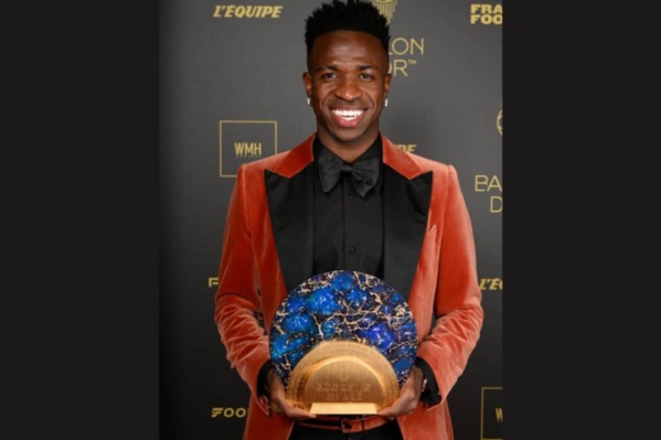 Ballon d’Or : Vinicius remporte le trophée Socrates