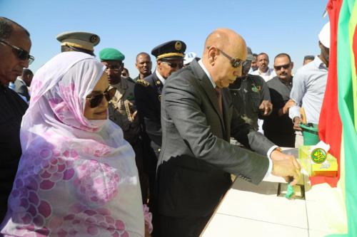 Précampagne présidentielle 2024 :Ghazouani dans le Trarza Précampagne présidentielle 2024 :Ghazouani dans le Trarza