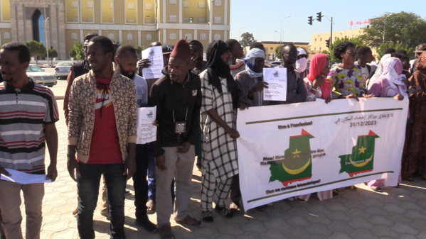 Sit-in contre la date butoir pour la fin de l’enrôlement complémentaire Sit-in contre la date butoir pour la fin de l’enrôlement complémentaire