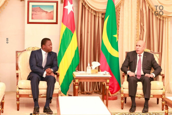 Mauritanie : Faure Gnassingbe en visite de travail Mauritanie : Faure Gnassingbe en visite de travail