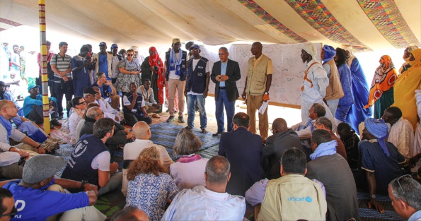 Une mission de haut niveau appelle à soutenir la Mauritanie et le Sahel face au changement climatique Une mission de haut niveau appelle à soutenir la Mauritanie et le Sahel face au changement climatique