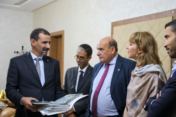 Une délégation de l’Université Juan Carlos d’Espagne chez le Ministre de la Culture Une délégation de l’Université Juan Carlos d’Espagne chez le Ministre de la Culture