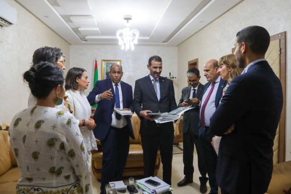 Une délégation de l’Université Juan Carlos d’Espagne chez le Ministre de la Culture Une délégation de l’Université Juan Carlos d’Espagne chez le Ministre de la Culture