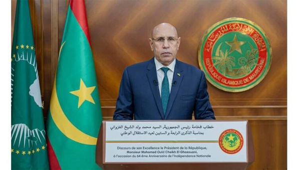 Le Président de la République s’adresse à la nation à l’occasion de la 64ème fête de l’indépendance Le Président de la République s’adresse à la nation à l’occasion de la 64ème fête de l’indépendance