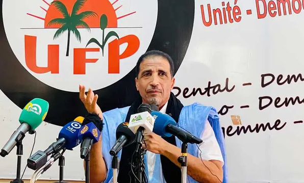 Le leader de l’UFP chez Ghazouani Le leader de l’UFP chez Ghazouani