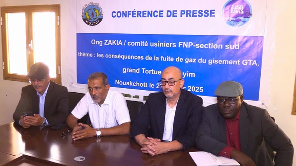 Mauritanie : fuite de gaz GTA