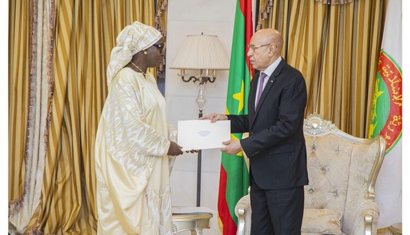 Une envoyée spéciale  du président sénégalais chez Ghazouani