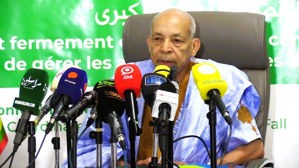 Premier contact entre Moussa Fall, coordinateur du dialogue et la presse Premier contact entre Moussa Fall, coordinateur du dialogue et la presse