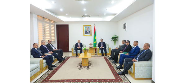 Le premier Ministre reçoit en audience le DG de la SONATRAC Le premier Ministre reçoit en audience le DG de la SONATRAC