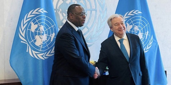 Macky Sall, candidat au poste de SG de l’ONU Macky Sall, candidat au poste de SG de l’ONU