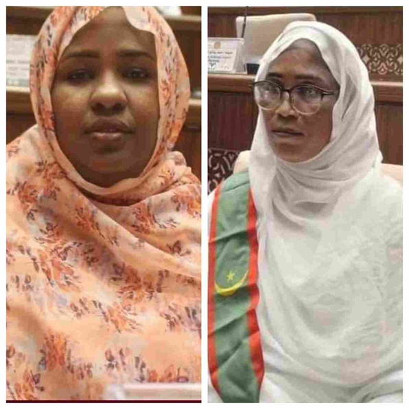 Mariam mint Cheikh et Ghamour Achour, 2 députées en détention provisoire Mariam mint Cheikh et Ghamour Achour, 2 députées en détention provisoire