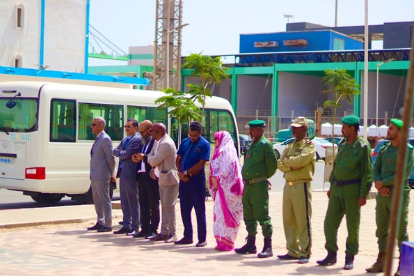 Visite au port du Ministre délégué, auprès du chef du gouvernement marocain, chargé de l’investissement