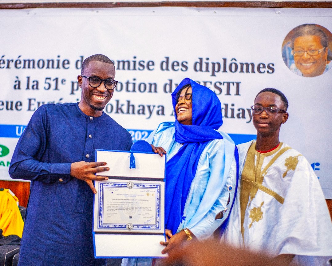       Maimouna  Lô :  première Mauritanienne  diplômée du CESTI