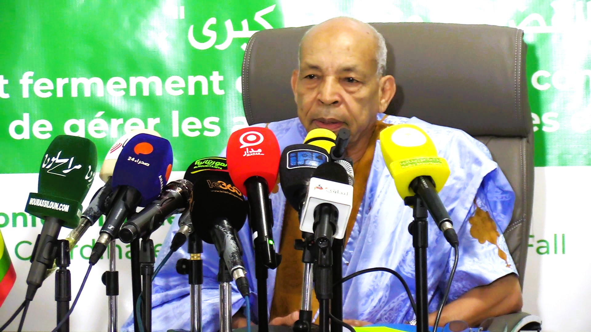 Premier contact entre Moussa Fall, coordinateur du dialogue et la presse
