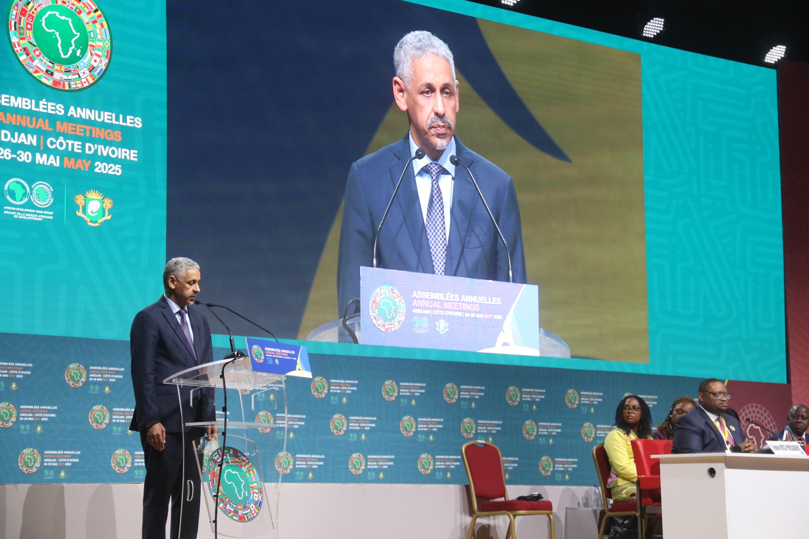 Sidi ould Tah, élu président de la BAD
