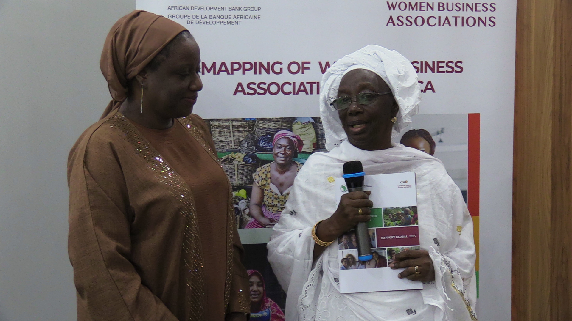Dissémination d’un rapport de la BAD sur l’entreprenariat féminin en Afrique