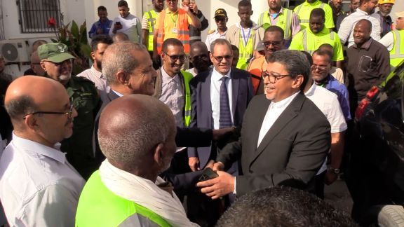 Passation de service au port de Nouakchott