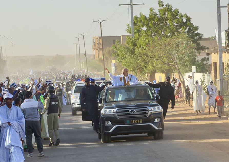 Ghazouani  à Kaédi: l’unité nationale  dialogue politique au centre du discours