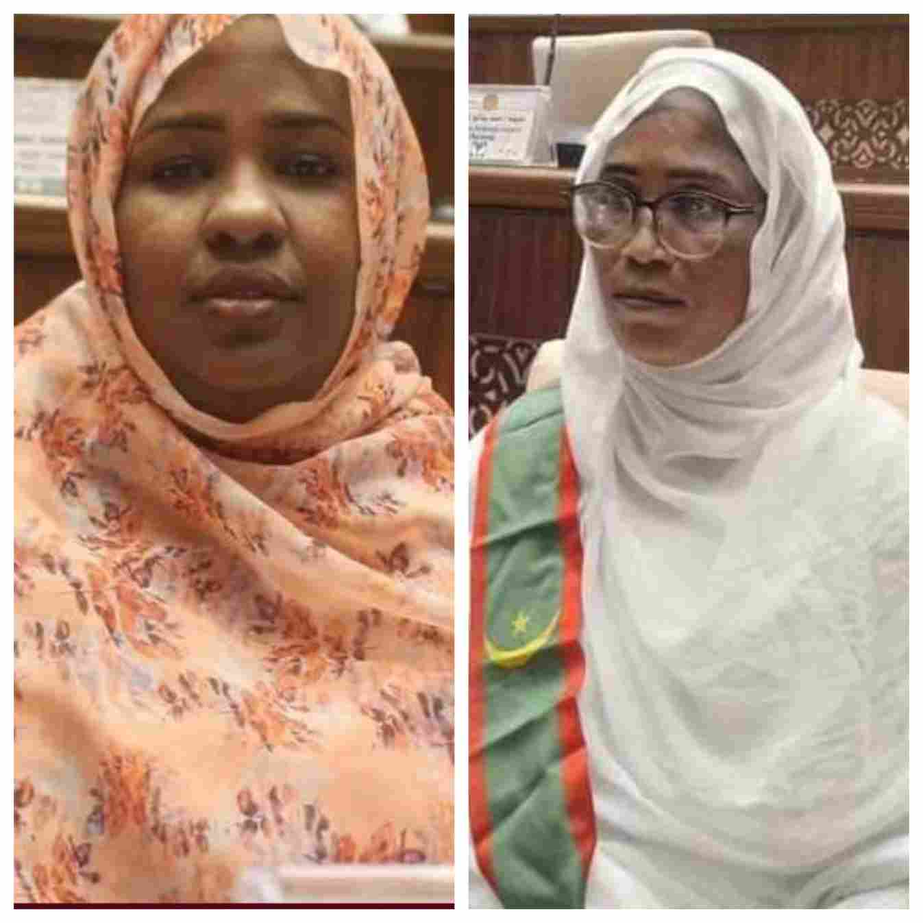 Mariam mint Cheikh et Ghamour Achour, 2 députées en détention provisoire