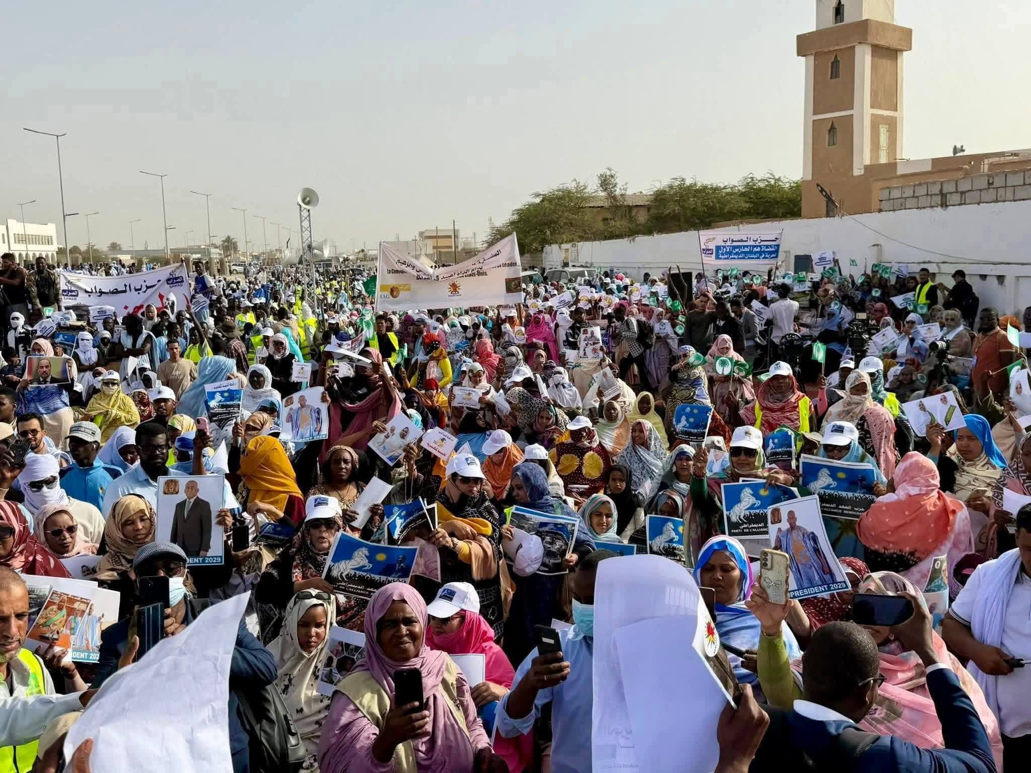 Mauritanie : meeting populaire