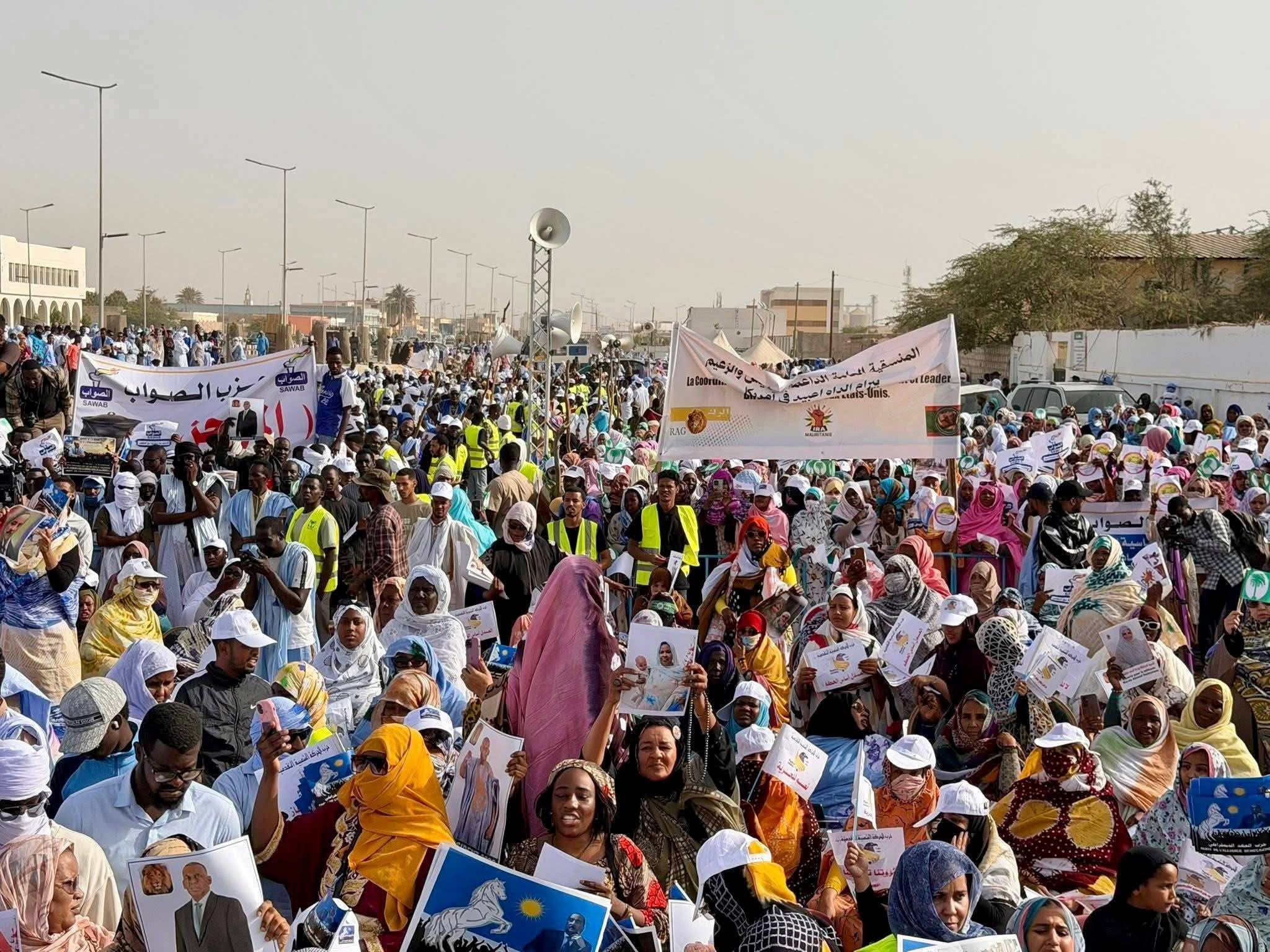 Mauritanie : meeting populaire