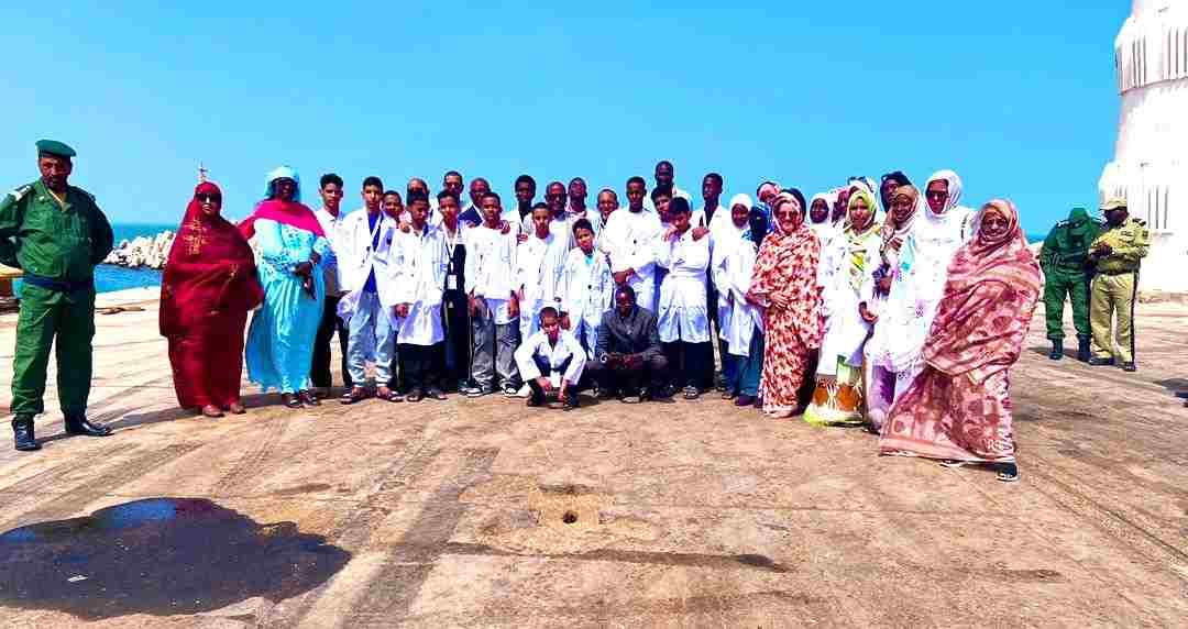 Une délégation du Ministère de l’éducation nationale visite le port de Nouakchott