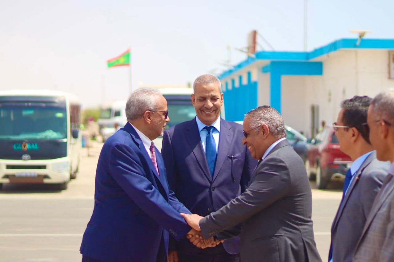 Visite au port du Ministre délégué, auprès du chef du gouvernement marocain, chargé de l’investissement