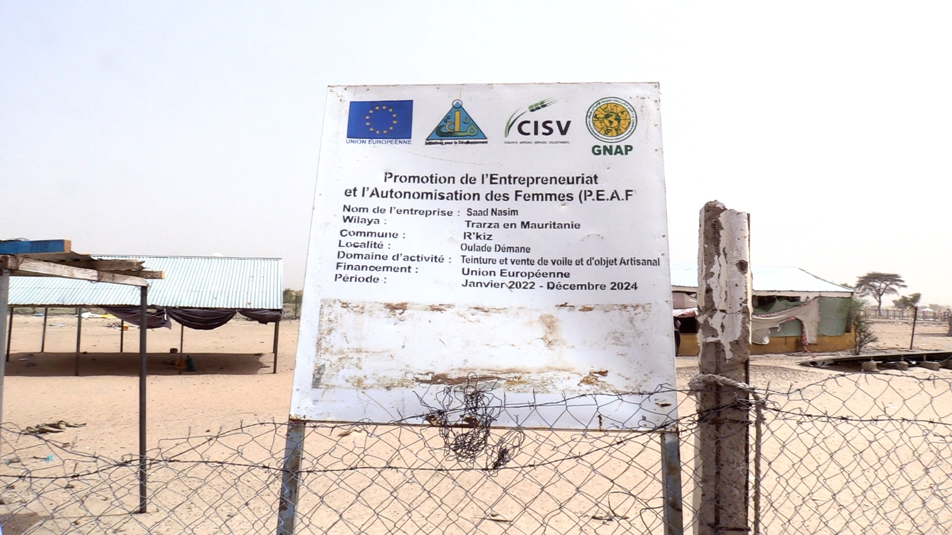 Le ProSSALM bâtit la résilience des communautés en Mauritanie Le ProSSALM bâtit la résilience des communautés en Mauritanie