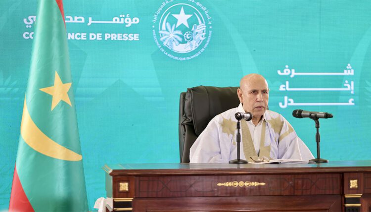 Le président Mohamed Cheikh El Ghazouani face à la presse : plusieurs sujets au menu