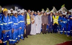 Rupture du jeûne de Ghazouani avec les manutentionnaires du port