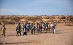 Le lapin des migrants maliens aux journalistes