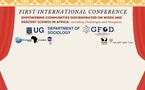 Conférence Régionale sur l’autonomisation des Communautés Discriminées
