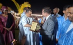 Cérémonie de fin de mission pour John Te Ice, 1é Conseiller ambassade US organisée par USMRBC