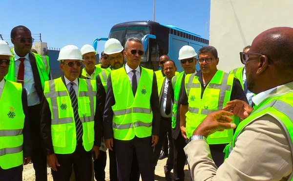 Visite du  Ministre de la Pêche au Port