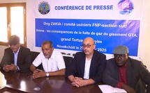 Mauritanie : fuite de gaz GTA