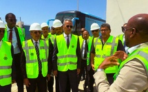 Visite du  Ministre de la Pêche au Port