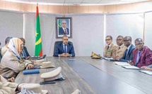 Le Délégué Général de Taazour Monsieur Sidi MOULAYE ZEINE préside avec les Trois Wali et les Neufs Hakem de Nouakchott, une réunion de Coordination technique de haut niveau initiant l’accès des hautes autorités administratives au portail numérique