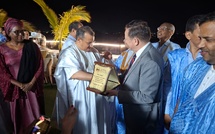 Cérémonie de fin de mission pour John Te Ice, 1é Conseiller ambassade US organisée par USMRBC