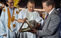 Cérémonie d’hommage et d’adieu en l’honneur de M. John Ice, conseiller à l’Ambassade des États-Unis à Nouakchott.